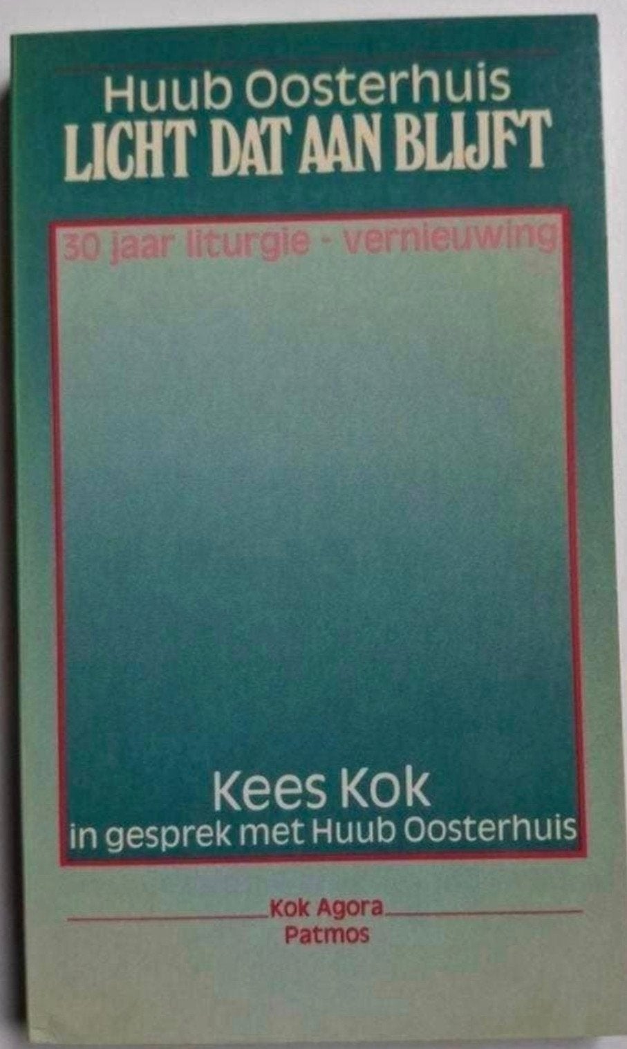 Huub Oosterhuis - Licht dat aan blijf, Gelezen, Ophalen of Verzenden, Huub Oosterhuis, Eén auteur