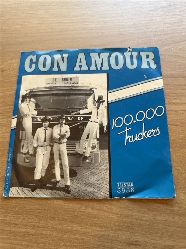 Con Amour - krieken met adje, Cd's en Dvd's, Ophalen of Verzenden, Zo goed als nieuw, Pop