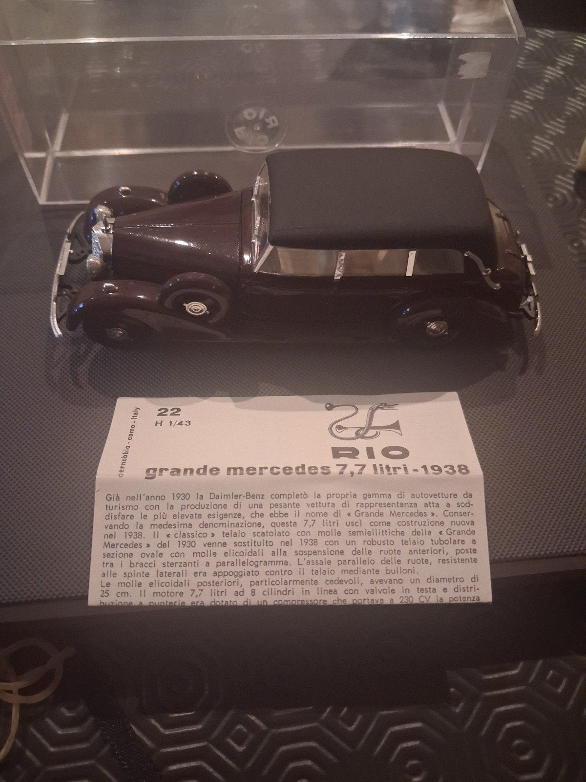 RIO modelauto's, Hobby en Vrije tijd, Modelauto's | 1:43, Ophalen of Verzenden, Zo goed als nieuw, Auto, Overige merken