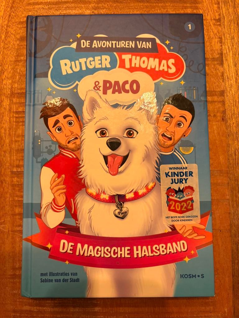 Rutger Thomas en Paco - De magische halsband, Rutger Vink; Thomas van Grinsven, Fictie algemeen, Ophalen of Verzenden, Zo goed als nieuw
