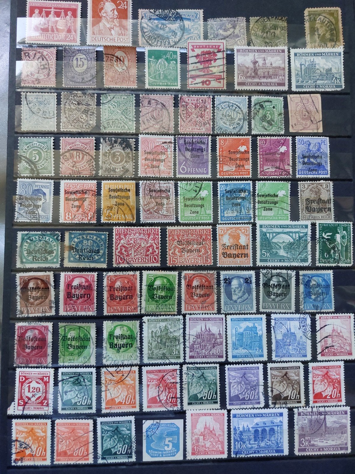 postzegels oud Duitsland., Postzegels en Munten, Postzegels | Europa | Frankrijk, Ophalen of Verzenden