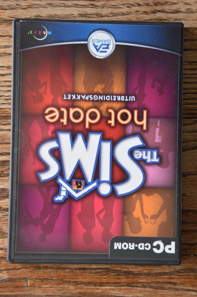 SIMS PC CD rom hot date Uitbreidingspakket games simulatie, 1 speler, Ophalen of Verzenden, Zo goed als nieuw, Vanaf 12 jaar