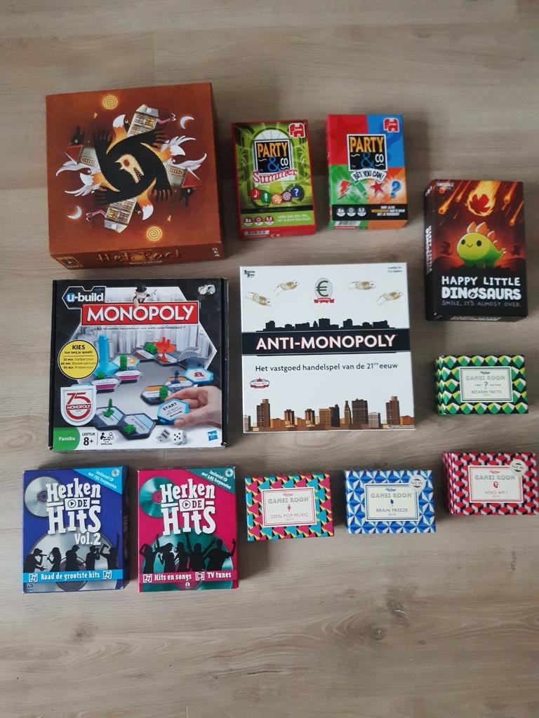 Diverse gezelschapsspellen, zie omschrijving, Ophalen of Verzenden