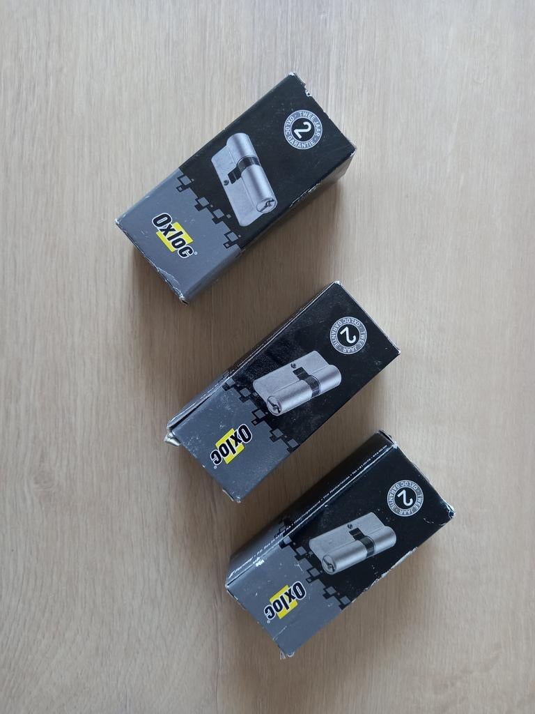 Oxloc cilinderslot 30/45 met 3 sleutels - Nieuw in doos, Ophalen of Verzenden