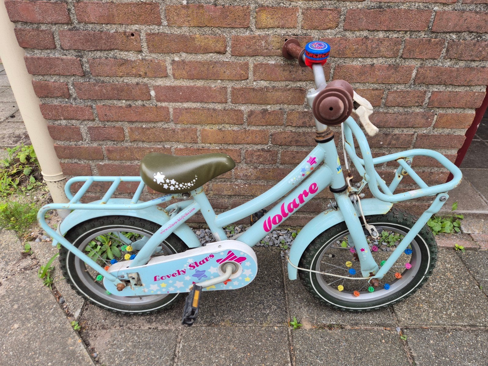 Volare Lovely Stars Kinderfiets 14 inch, Fietsen en Brommers, Fietsen | Kinderfietsjes, Ophalen