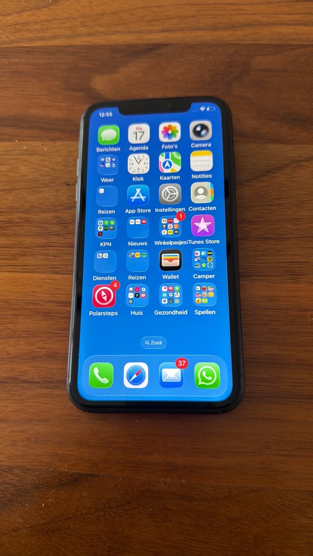 Iphone 11 zwart, 128 GB, Zwart, Zo goed als nieuw, IPhone 11