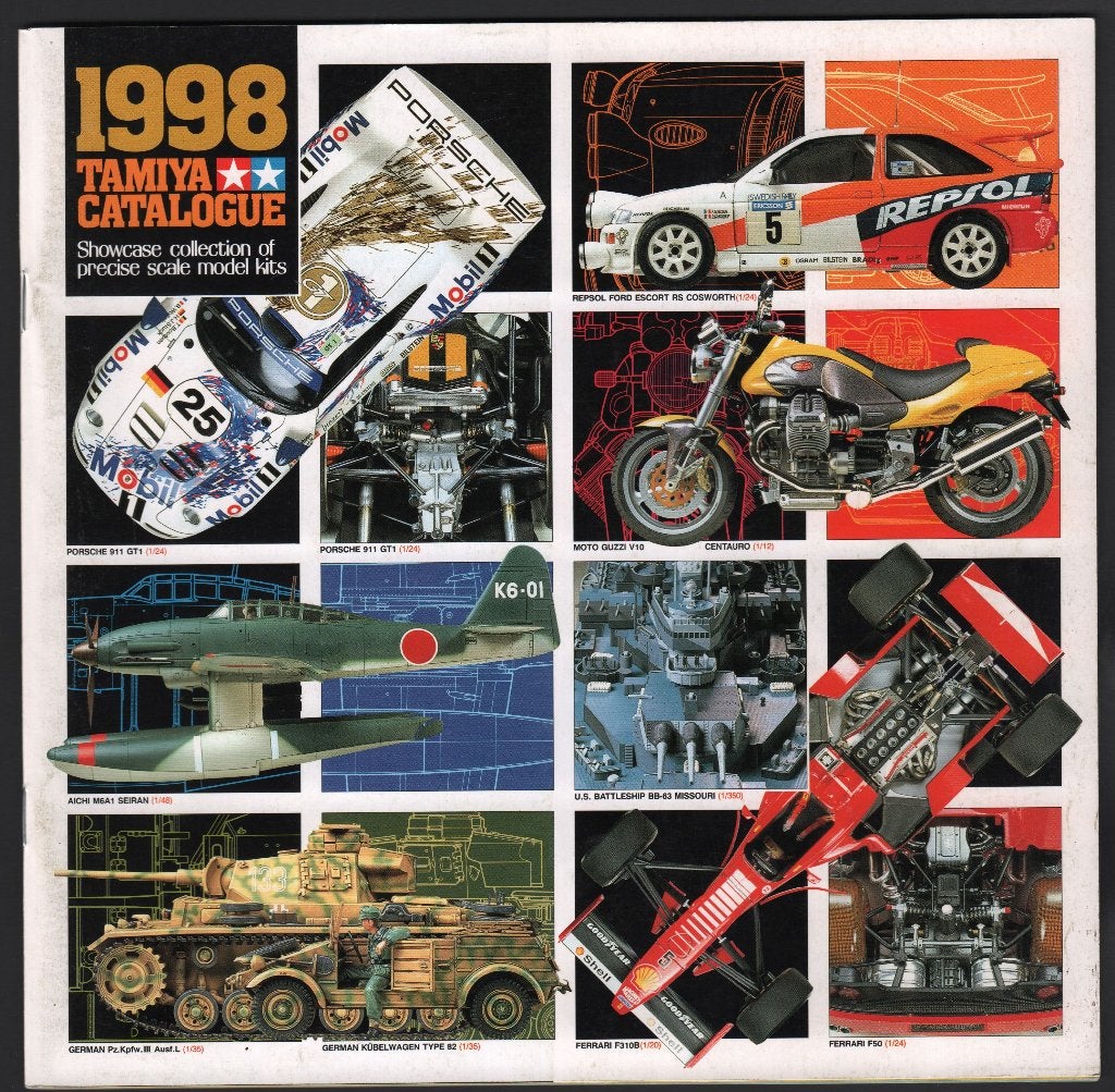 Tamiya catalogue 1998, Overige merken, Auto, Groter dan 1:32, Nieuw