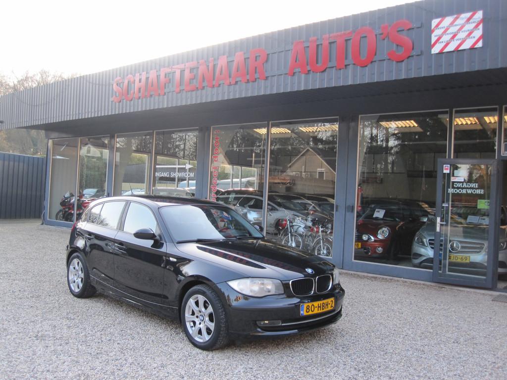 BMW 1-serie 118i Business Line zeer mooi nederlandse auto ge, 1-Serie, Met garantie (alle), Zwart, Origineel Nederlands