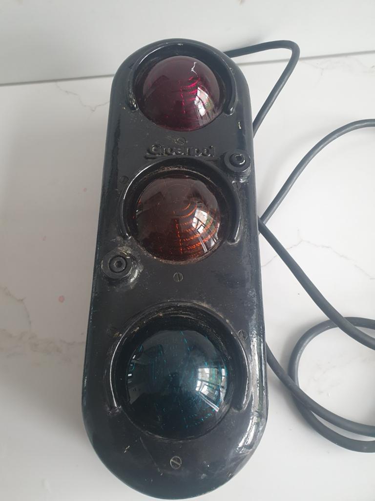 Antiek verkeerslicht, Antiek en Kunst, Ophalen of Verzenden