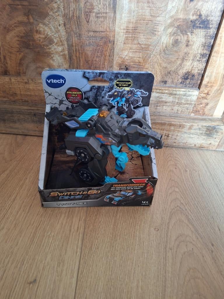 VTech Switch & Go Dinos Tygot Rex Transformer, Kinderen en Baby's, Speelgoed | Vtech, Ophalen, Zo goed als nieuw, 4 tot 6 jaar