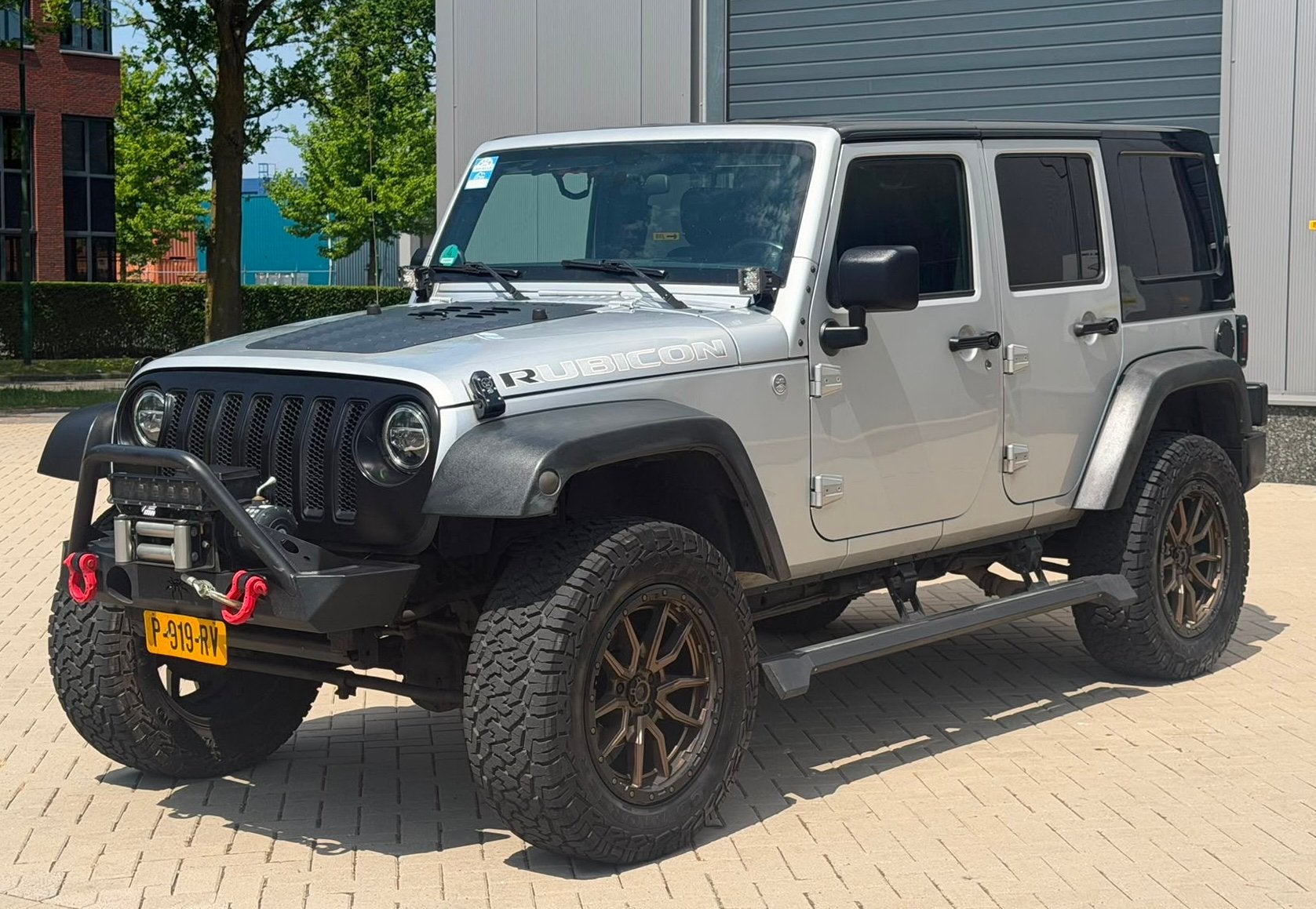 ‼️JEEP WRANGLER JK SAHARA OFFROAD HARD/SOFTTOP YOUNGTIMER ‼️, Auto's, Jeep, Automaat, Euro 5, Zwart, Bedrijf