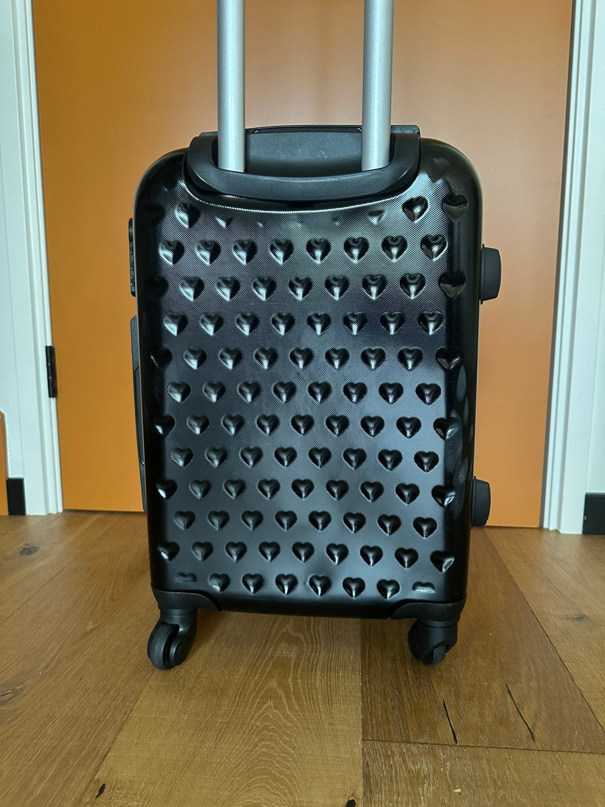 Koffertje handbagage 45x36x20, Wieltjes, Hard kunststof, Minder dan 50 cm, Ophalen of Verzenden