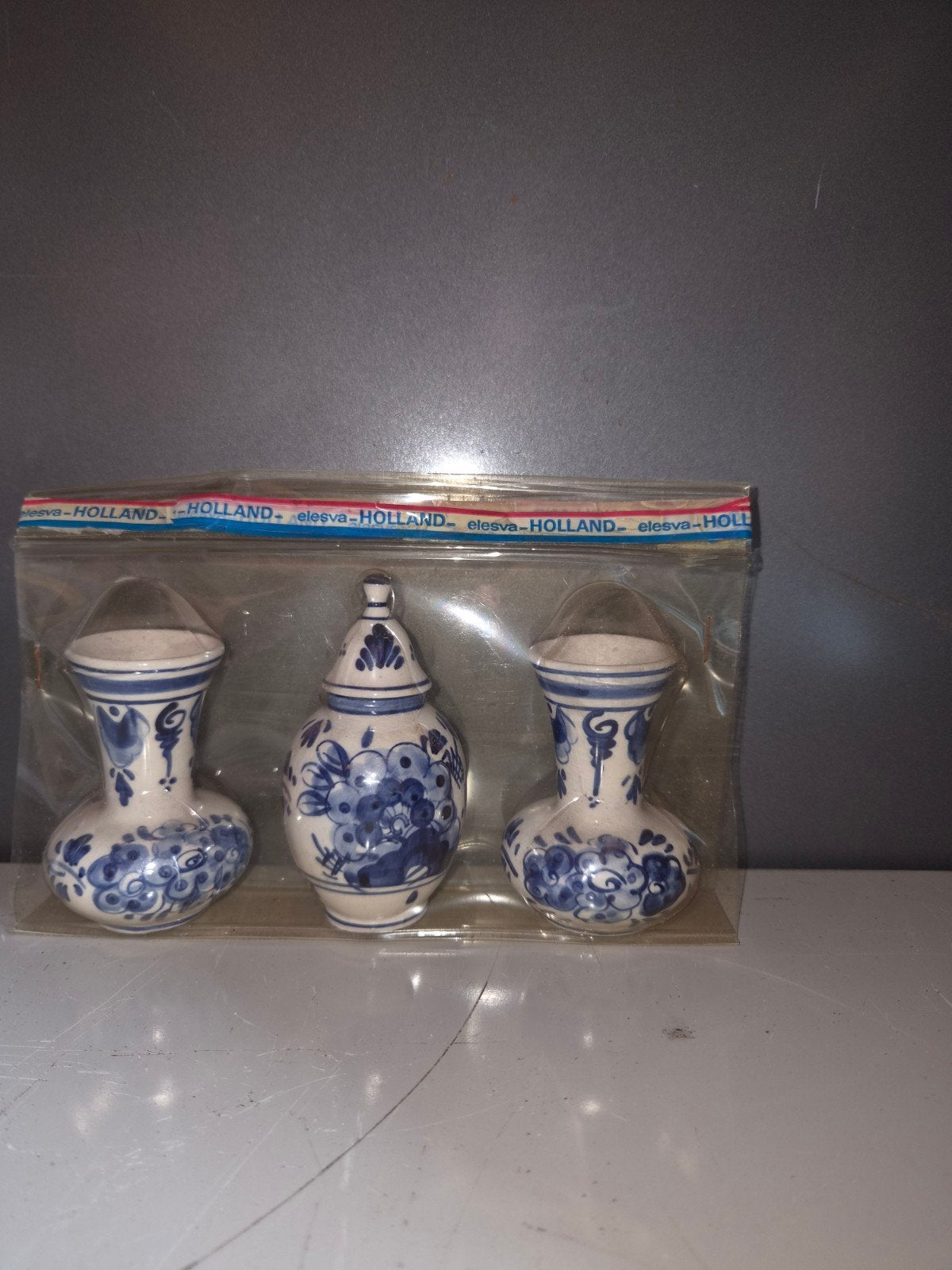 3-delig mini kaststel Delfts Blauw, nieuw in verpakking, Ophalen of Verzenden