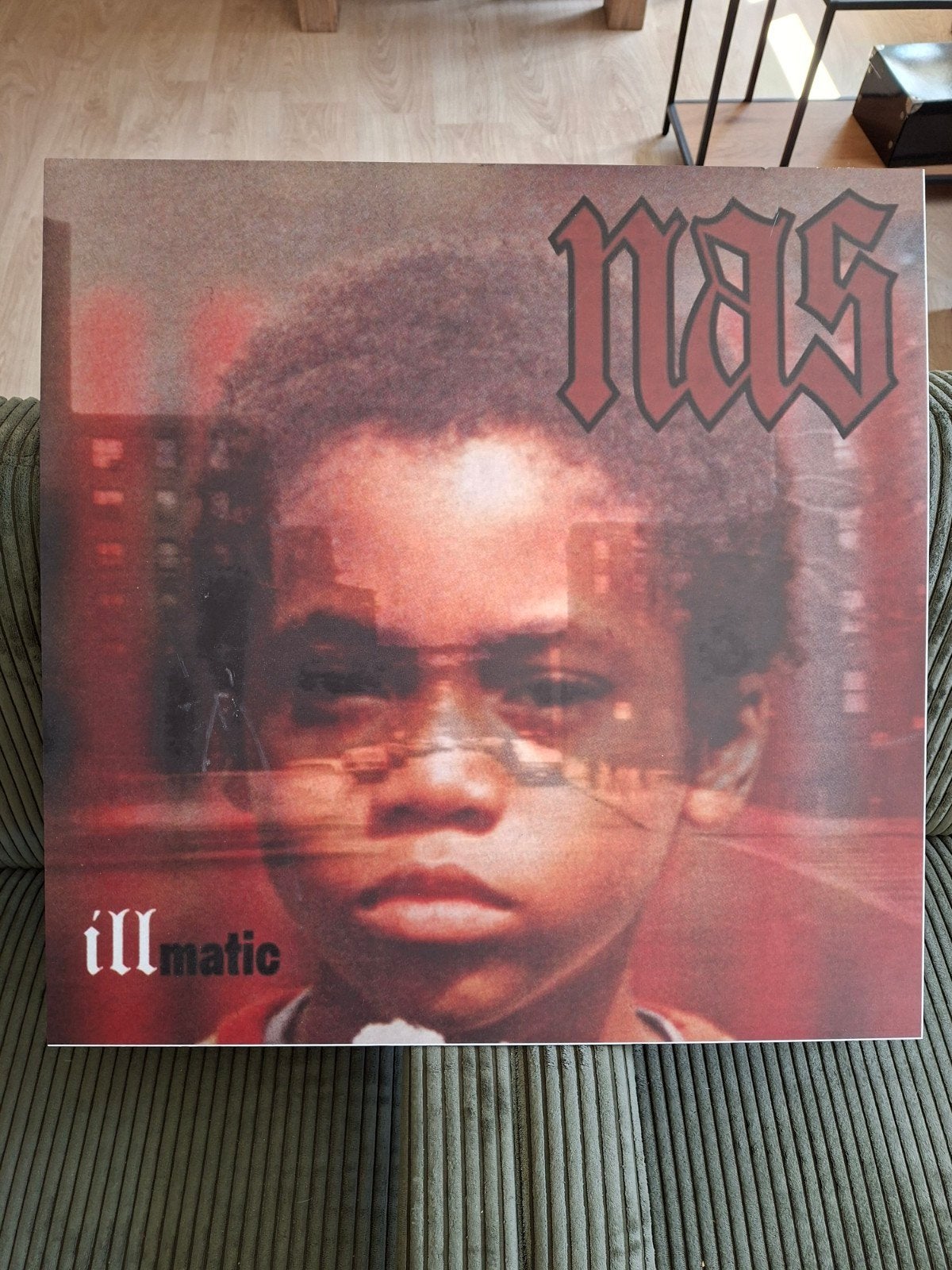 NAS, illmatic album art., Ophalen, Boek, Tijdschrift of Artikel