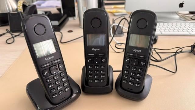 Gigaset A170H Trio, Telecommunicatie, Ophalen of Verzenden, Zo goed als nieuw, 3 handsets