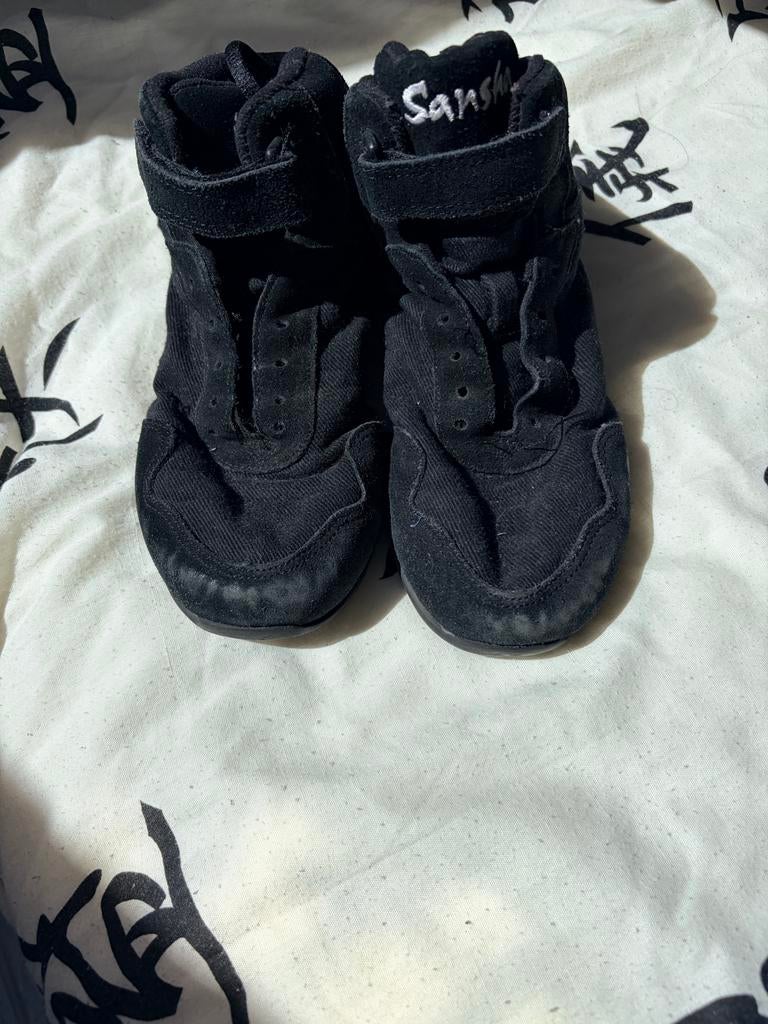 Sansha zwarte dansschoenen maat 35 - Zeer goede staat, Ophalen of Verzenden, Zo goed als nieuw, Schoenen
