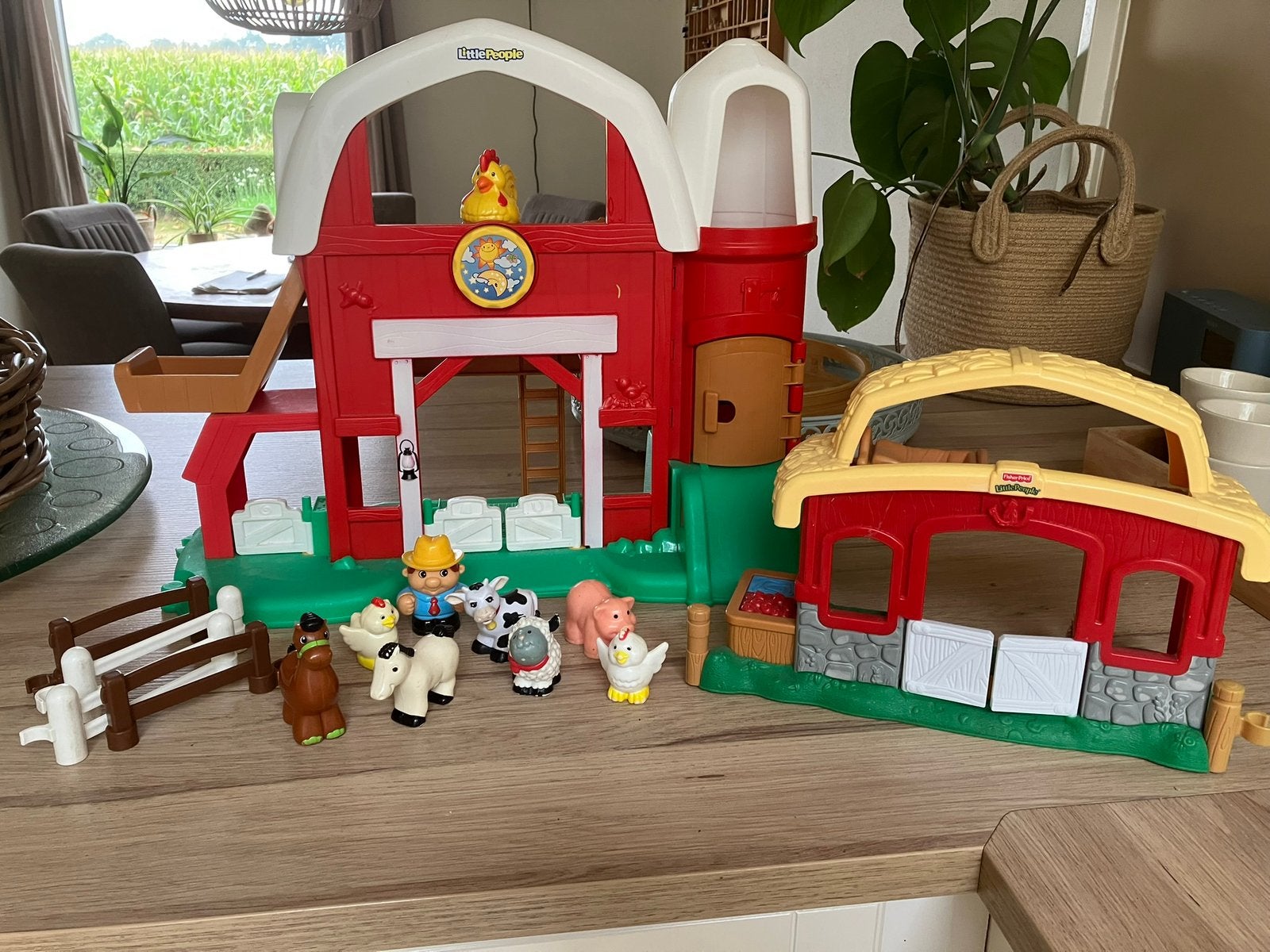 Fisherprice boerderij, Ophalen of Verzenden, Gebruikt, Speelset