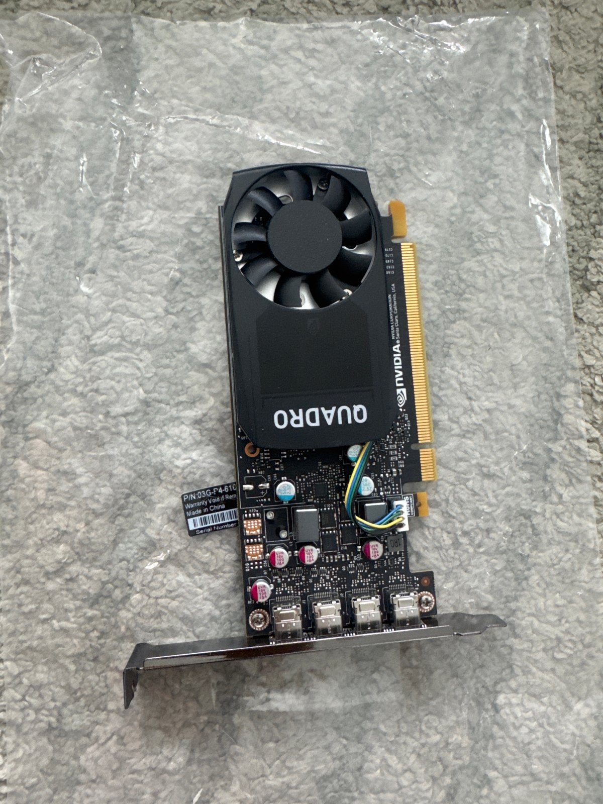 NVIDIA Quadro P620 2GB GDDR5 PCIe Grafische Kaart, Computers en Software, Videokaarten, PCI-Express 3, Gebruikt, DisplayPort, Ophalen of Verzenden