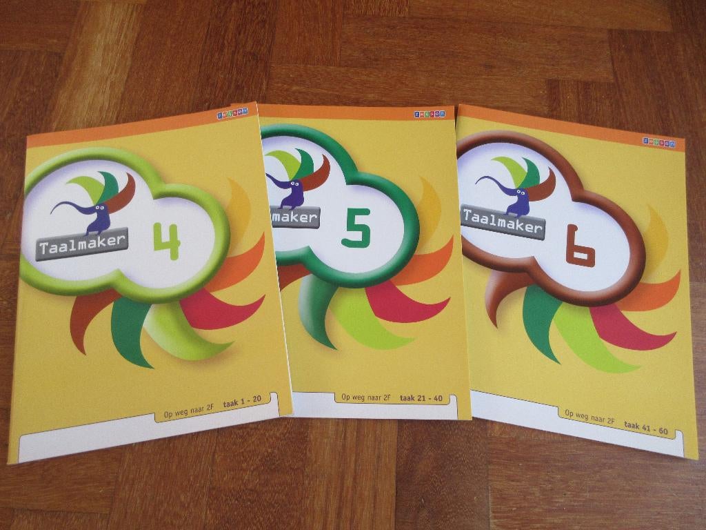 3 x Taalmaker ( 4, 5 en 6) Vanaf groep 6, Ophalen of Verzenden, Zo goed als nieuw, Taal en Lezen