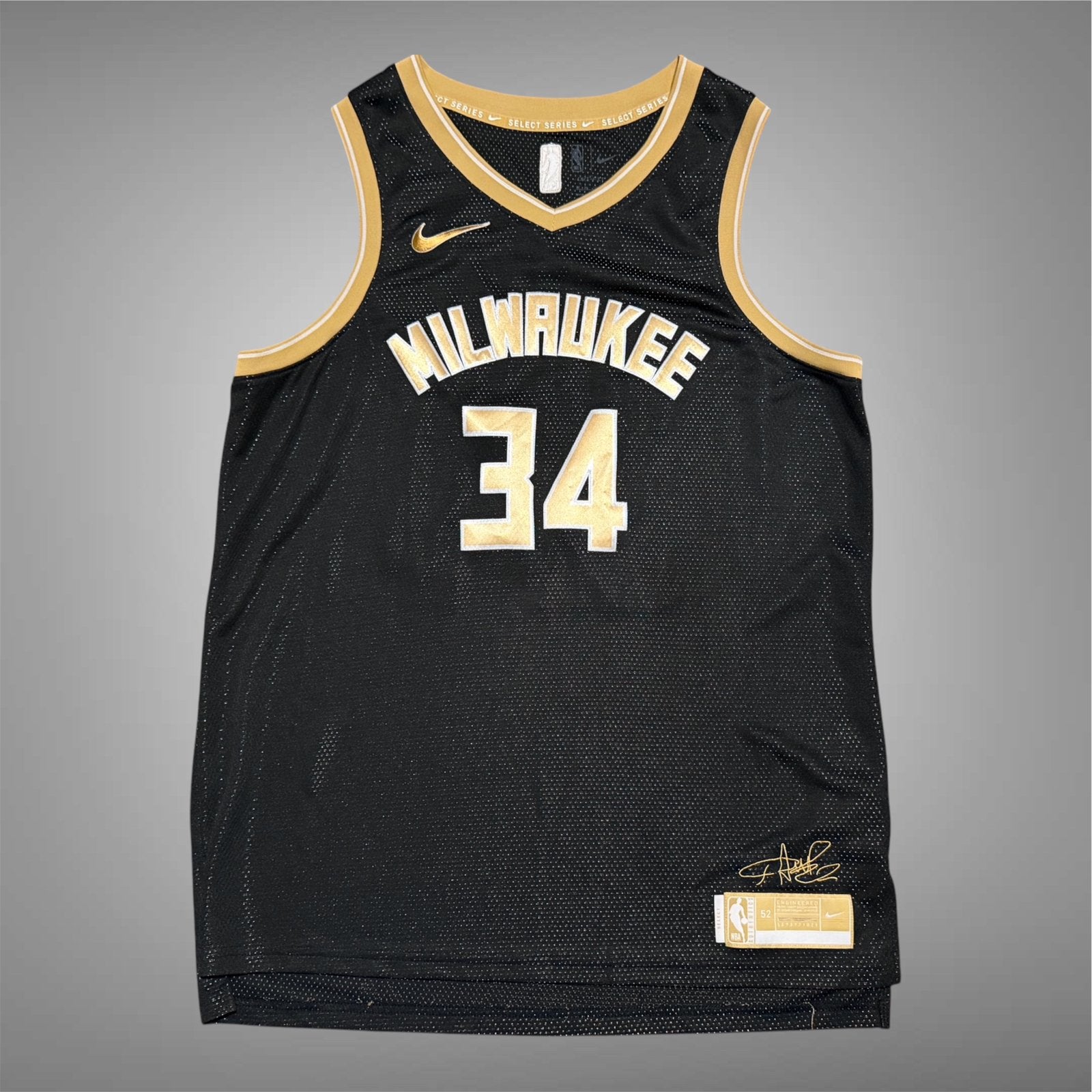 Nike NBA GOLD MVP Giannis Antetokounmpo jersey maat XL heren, Sport en Fitness, Basketbal, Ophalen of Verzenden, Zo goed als nieuw