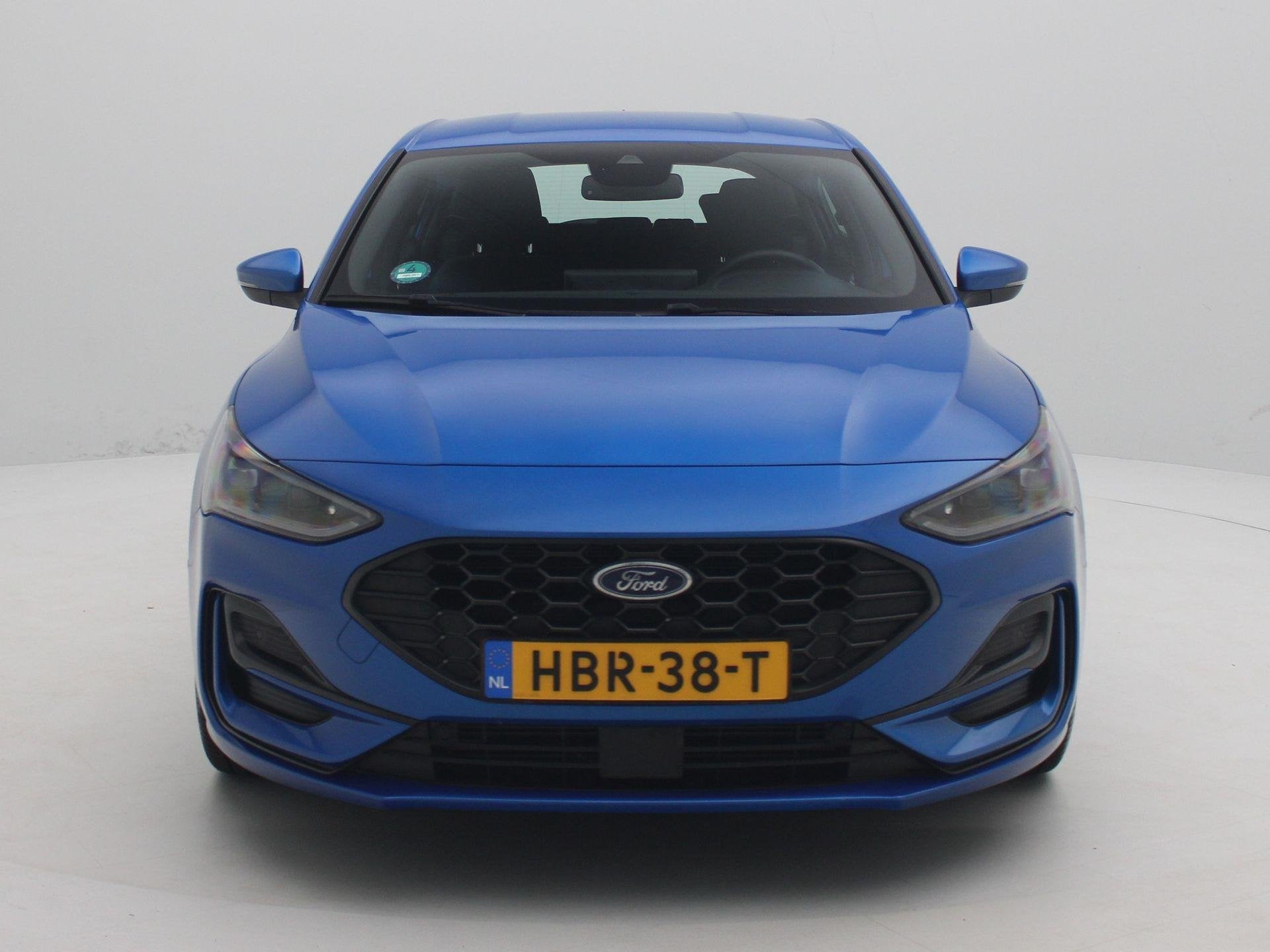 Ford Focus 1.0 EcoBoost Hybrid ST Line | Navigatie | Camera, 12 maanden, Gebruikt, Euro 6, Blauw