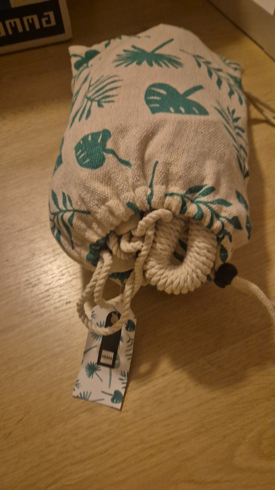 Nieuwe HEMA hangmat met tropische print, Tuin en Terras, Ophalen of Verzenden, Nieuw, Eenpersoons, Buiten