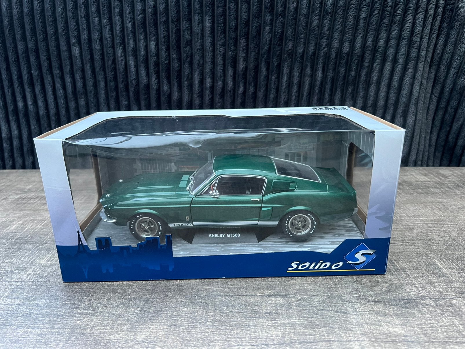 Ford mustang shelby GT500 solido, Ophalen of Verzenden, Nieuw, Auto, Solido