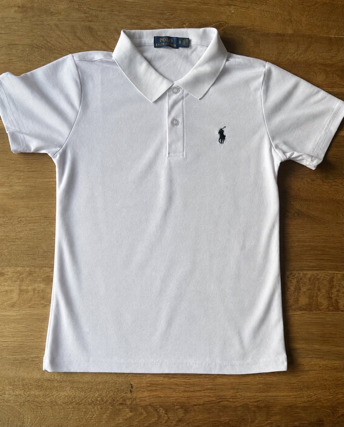 Ralph Lauren Polo Shirt Wit - Maat S, Kleding | Heren, Ophalen of Verzenden, Zo goed als nieuw, Wit