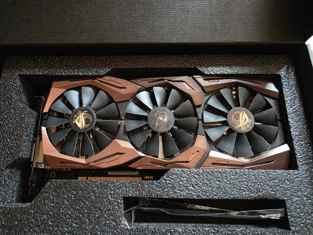 ROG Strix GTX 1080 Ti - AC Origins Limited Edition, Computers en Software, Videokaarten, Ophalen of Verzenden, Zo goed als nieuw