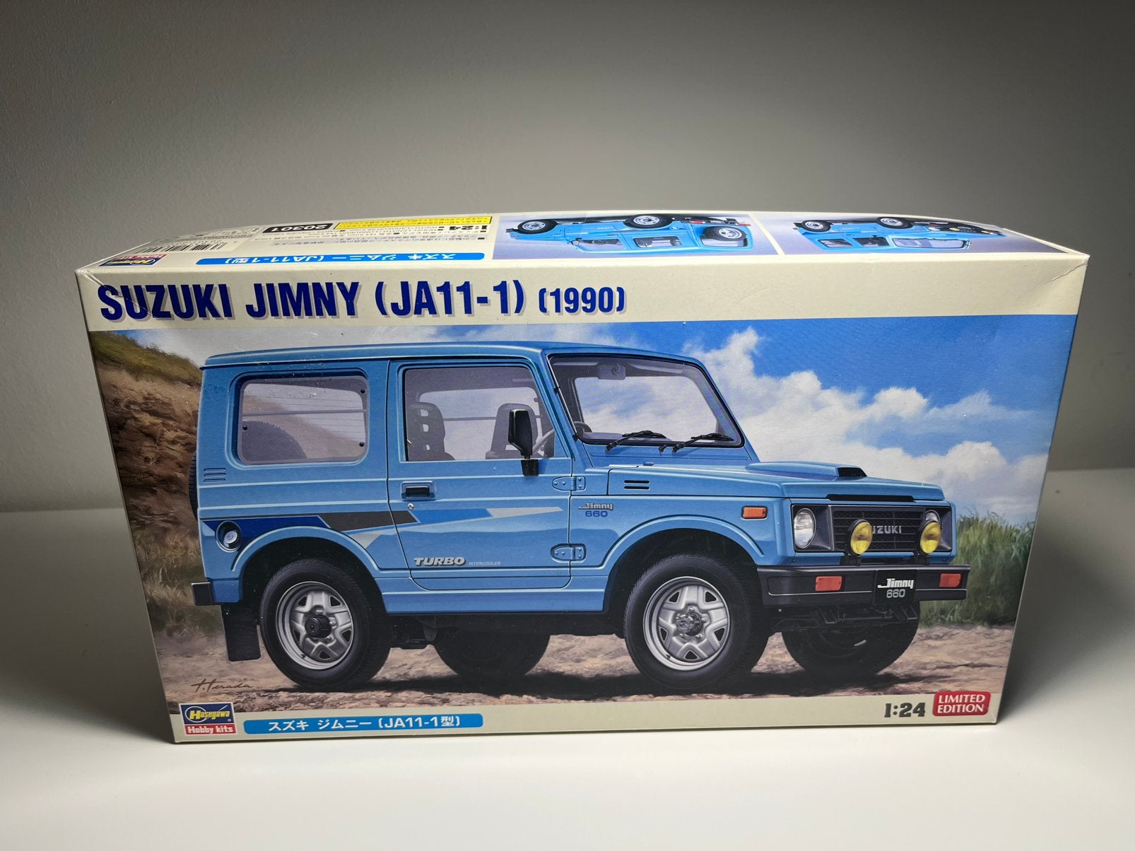 Hasegawa - Suzuki Jimny Modelbouwkit - Schaal 1:24, Ophalen of Verzenden, Groter dan 1:32, Auto, Overige merken