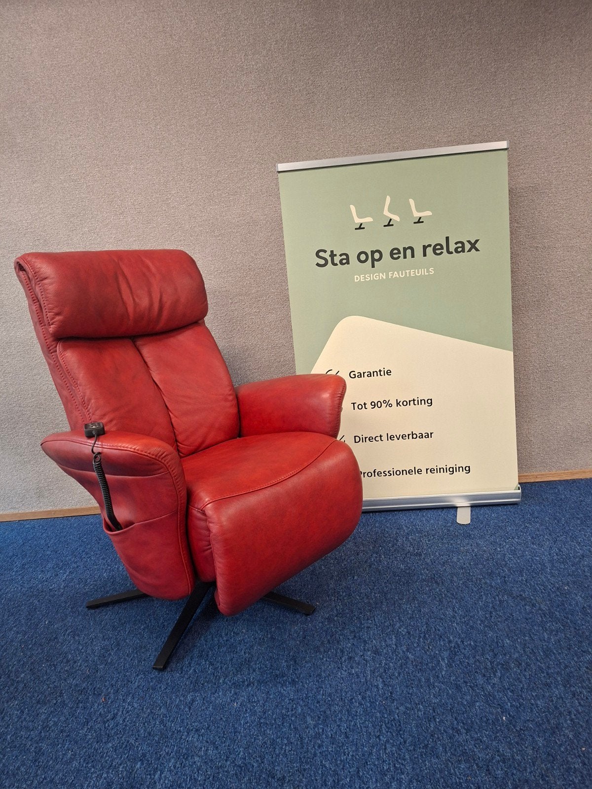 sta op relax fauteuil Meubelzorg Sublime ZGAN evt op accu🔋