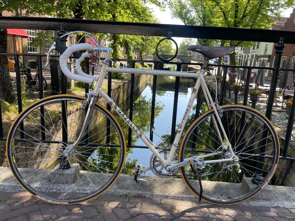 Gazelle Champion Mondial vintage racefiets 1980, Fietsen en Brommers, Fietsen | Racefietsen, Ophalen, Gebruikt, 57 tot 61 cm, Gazelle