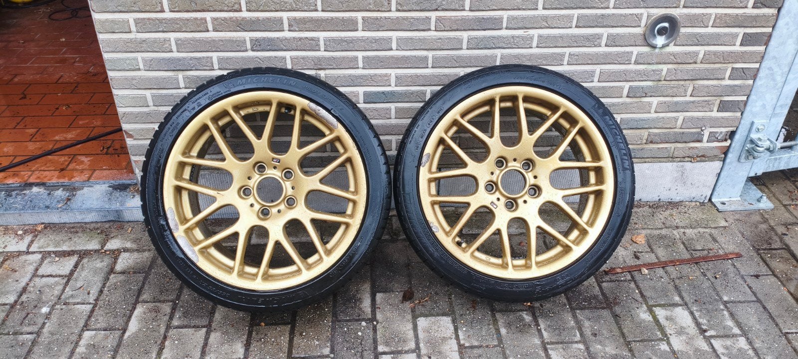 4x bbs look velgen 5x120  - 255/35 ZR18, Ophalen, Gebruikt, BMW