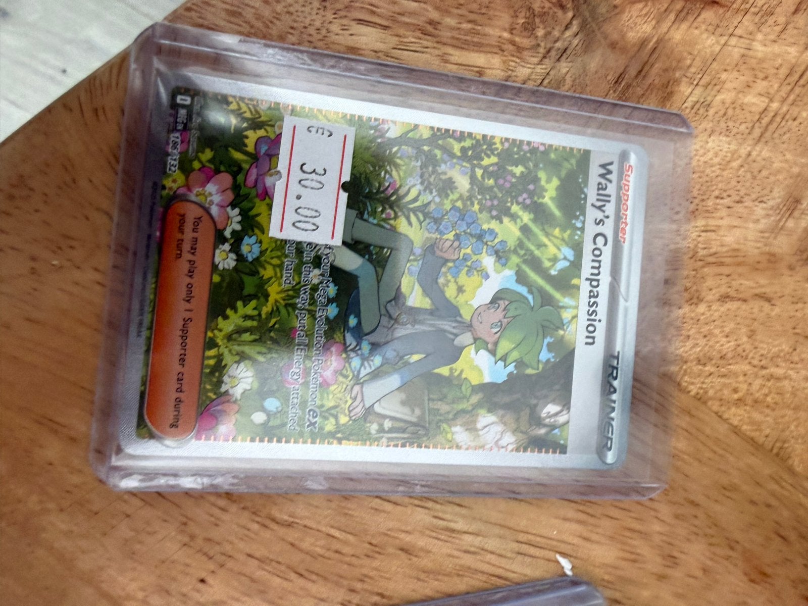 Pokémon TCG: Wally's Compassion Supporter Trainer Kaart, Ophalen of Verzenden, Zo goed als nieuw, Losse kaart