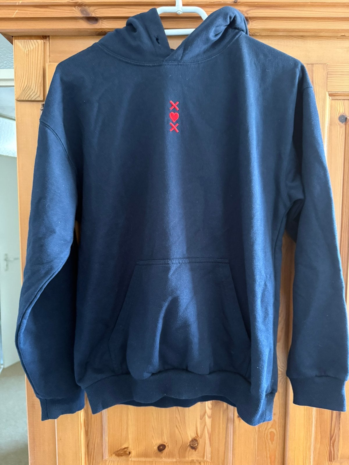 Moncur Amsterdam sweater hoodie trui, Ophalen of Verzenden, Zo goed als nieuw, Maat 36 (S), Blauw
