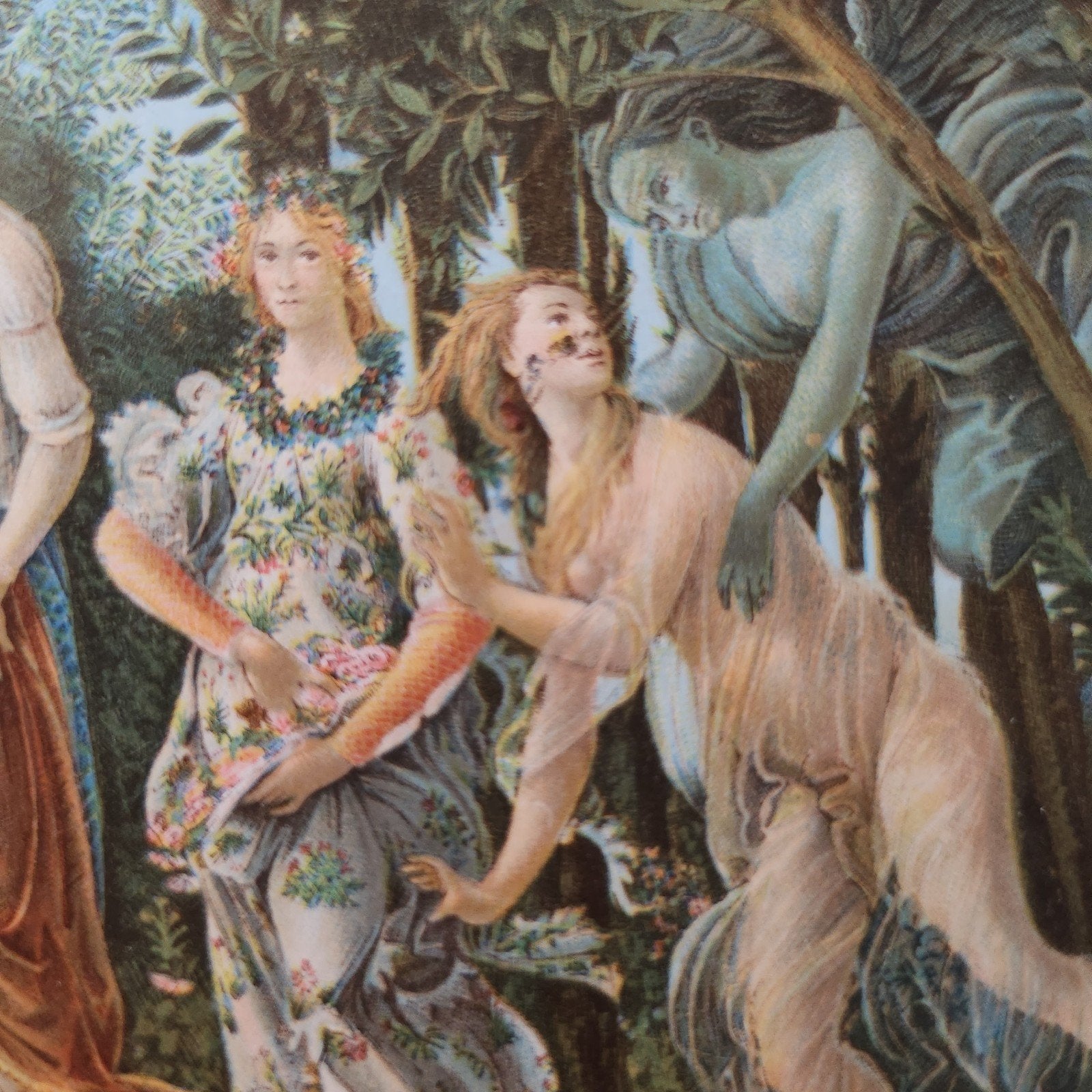 <1920 Ansichtkaart La Primavera - Botticelli (Firenze), Verzamelen, Verzenden, Voor 1920, Ongelopen, Cultuur en Media