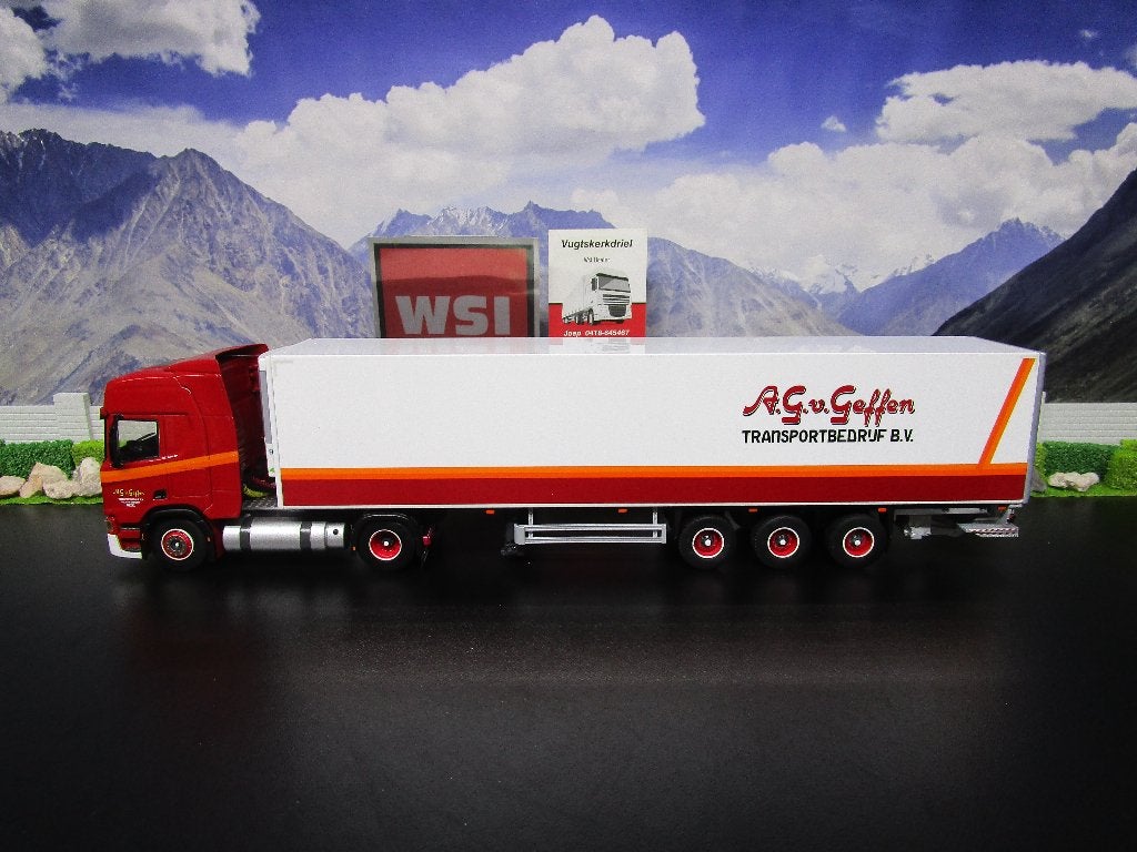 nieuw wsi r.a.g van geffen hedel exclusief model scania, Ophalen of Verzenden, Nieuw, Bus of Vrachtwagen, Wsi