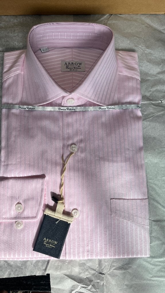 Nieuw: Herenoverhemd | Baby Pink  | 15" 38 |, Ophalen of Verzenden, Nieuw, Roze, Arrow