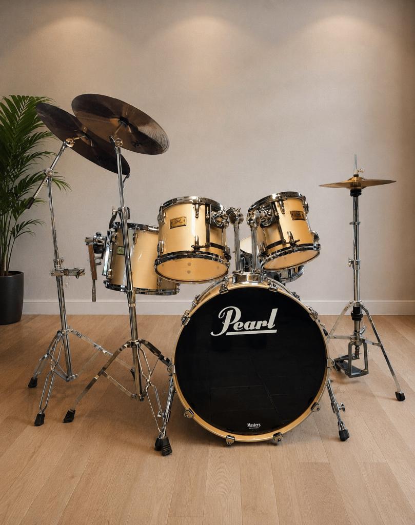 Drumstel, Muziek en Instrumenten, Drumstellen en Slagwerk, Ophalen, Gebruikt, Pearl