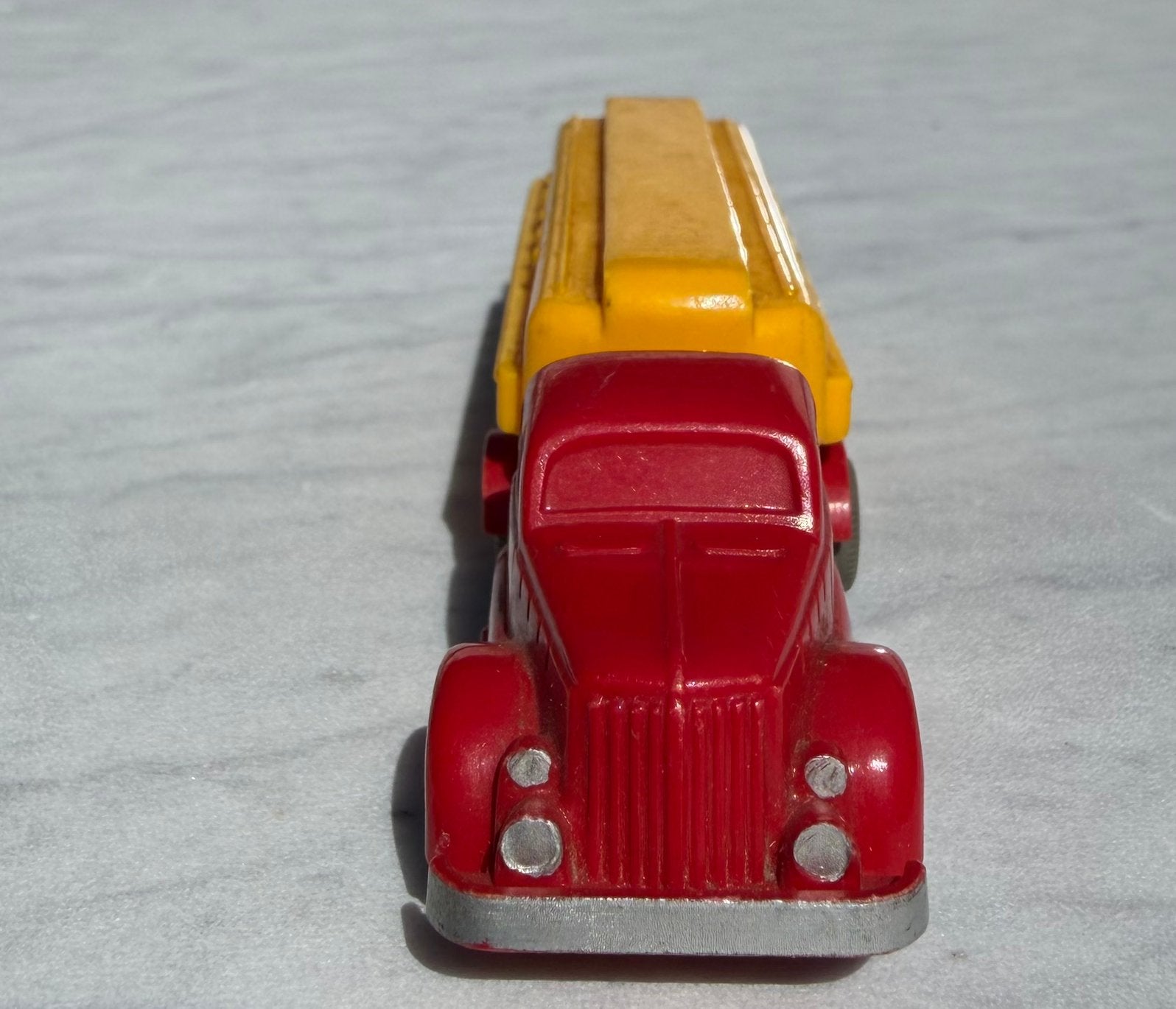 SHELL tankoplegger Mercedes-Benz L 5000 (WIKING), Hobby en Vrije tijd, Ophalen of Verzenden, Gebruikt, Bus of Vrachtwagen, Wiking