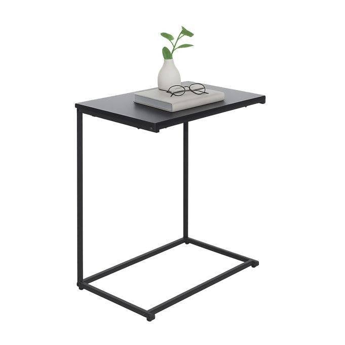 Bijzettafel, Huis en Inrichting, Tafels | Bijzettafels, Overige materialen, Zo goed als nieuw, 60 cm of meer, Rechthoekig