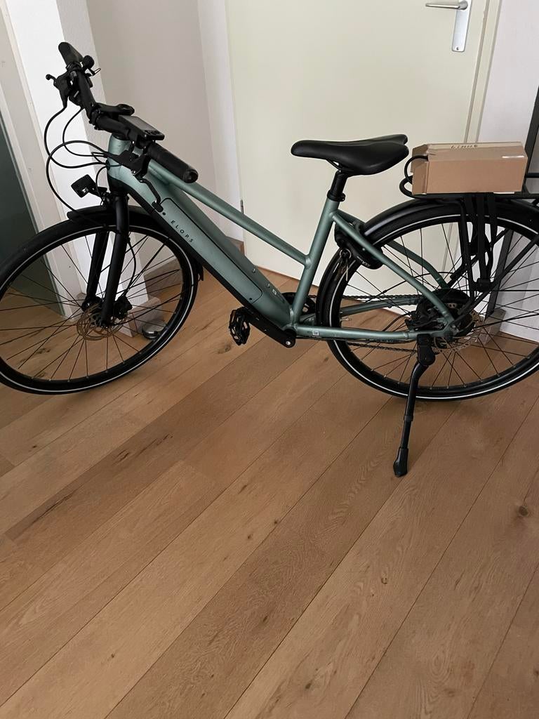 Elops elektrische fiets zo goed als nieuw 500KM, Zo goed als nieuw, 51 tot 55 cm, 30 tot 50 km per accu, Ophalen