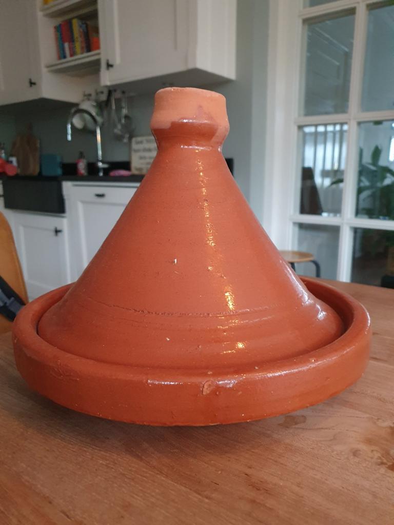 Nieuwe Tajine - Ongebruikt, Overige typen, Nieuw, Ophalen of Verzenden, Steen/keramiek