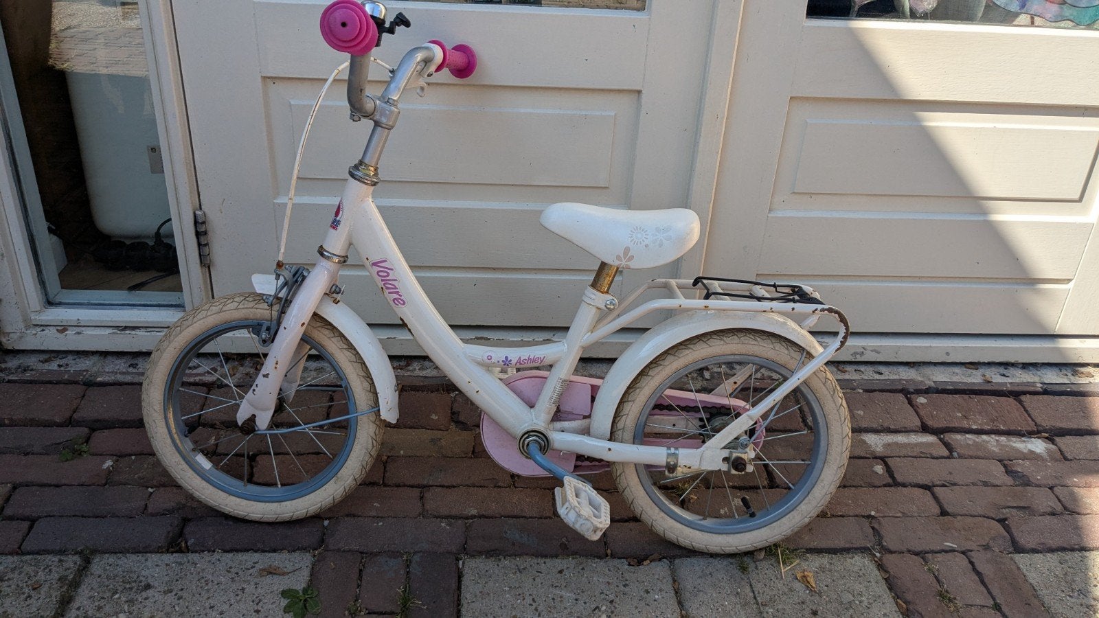 Beginnersfiets - Volledig functioneel, goede banden, Fietsen en Brommers, Ophalen, Gebruikt, Velgrem, Minder dan 16 inch