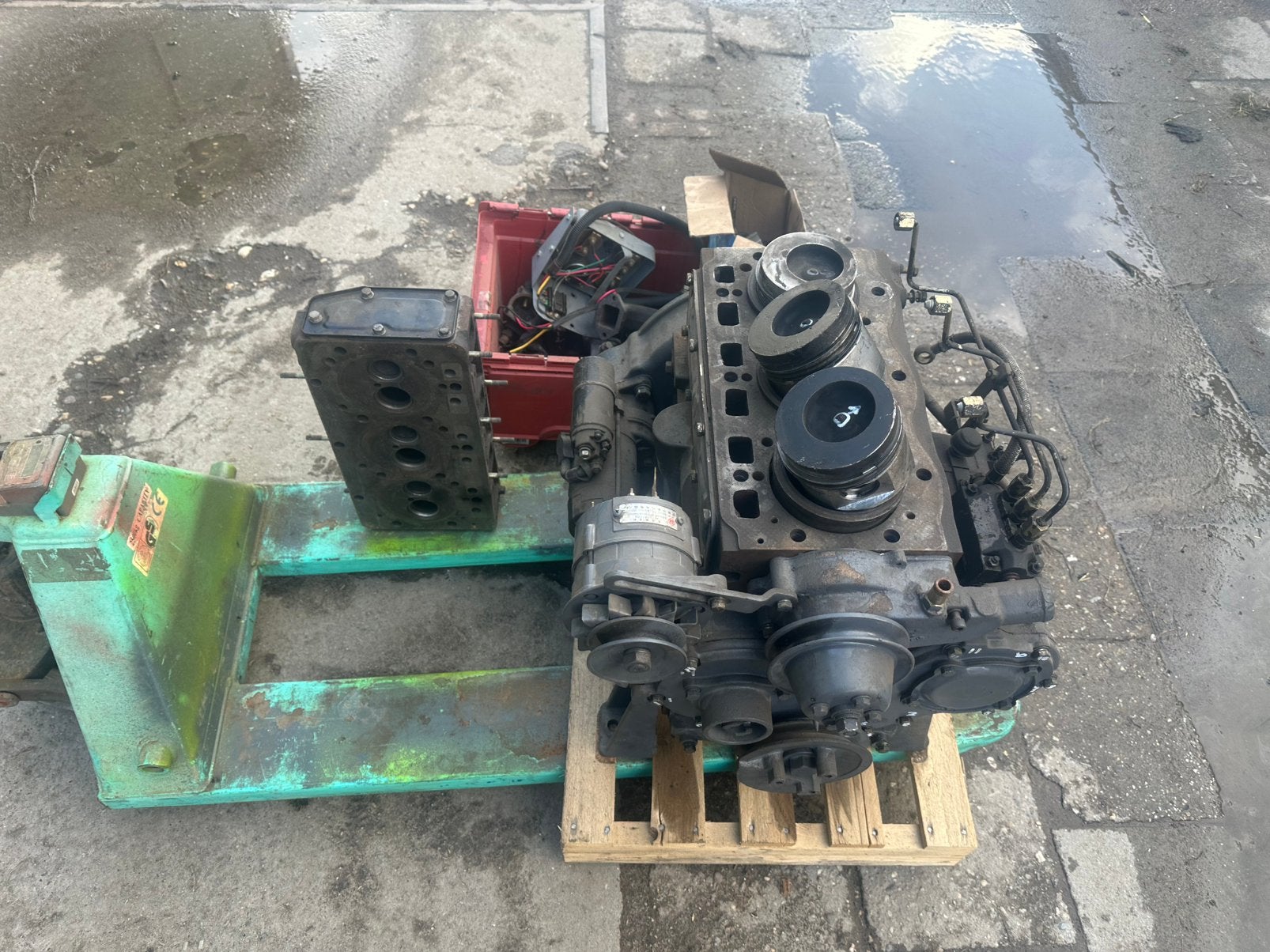 Motorblok SL3105BT eurotrac onderdelen, Ophalen