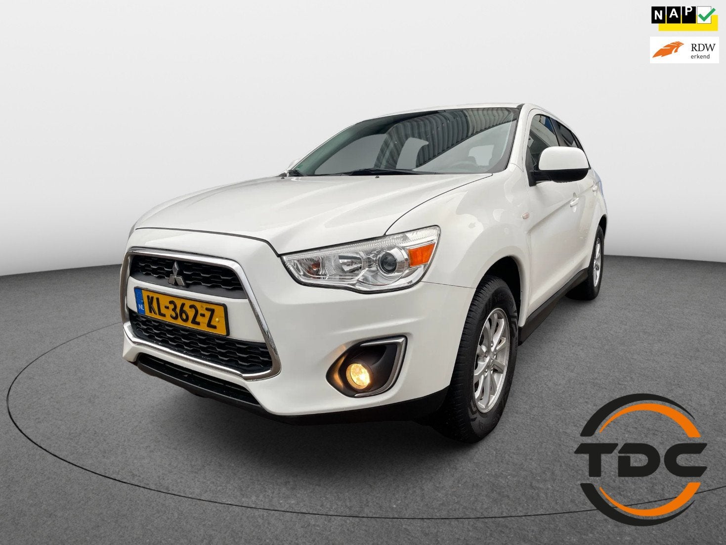 Mitsubishi ASX 1.6 Cleartec Bright NAV AIRCO PDC LMV, Stof, Gebruikt, 4 cilinders, 1590 cc