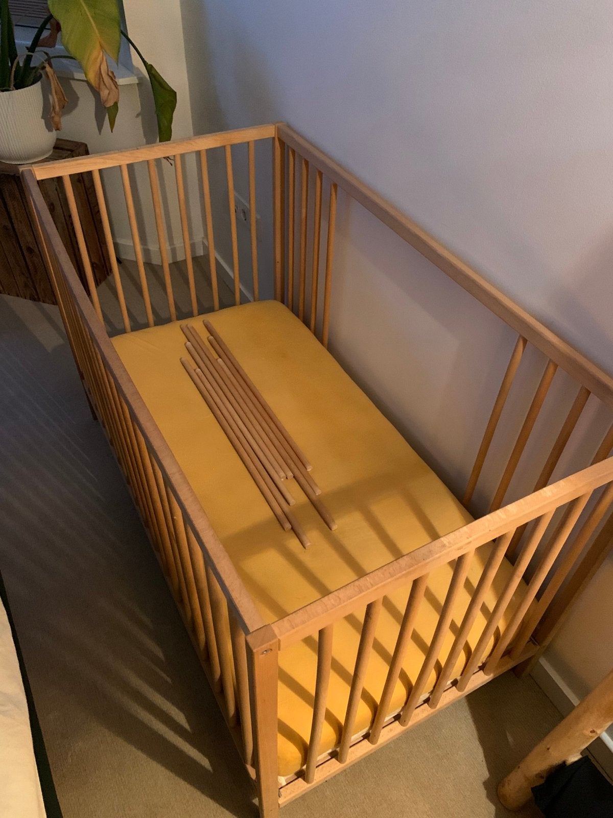 Ledikant IKEA, Kinderen en Baby's, Ophalen, Gebruikt, Ledikant