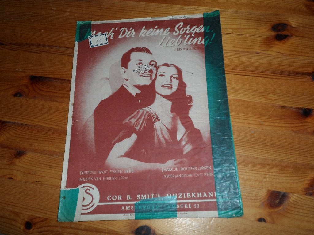 Mach dir keine sorgen liebling - hubner dahn, Muziek en Instrumenten, Gebruikt, Gitaar, Ophalen of Verzenden, Artiest of Componist