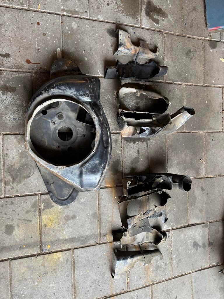 Koelbeplating set voor Citroën GS en GSA, Auto-onderdelen, Motor en Toebehoren, Citroën, Gebruikt, Ophalen of Verzenden