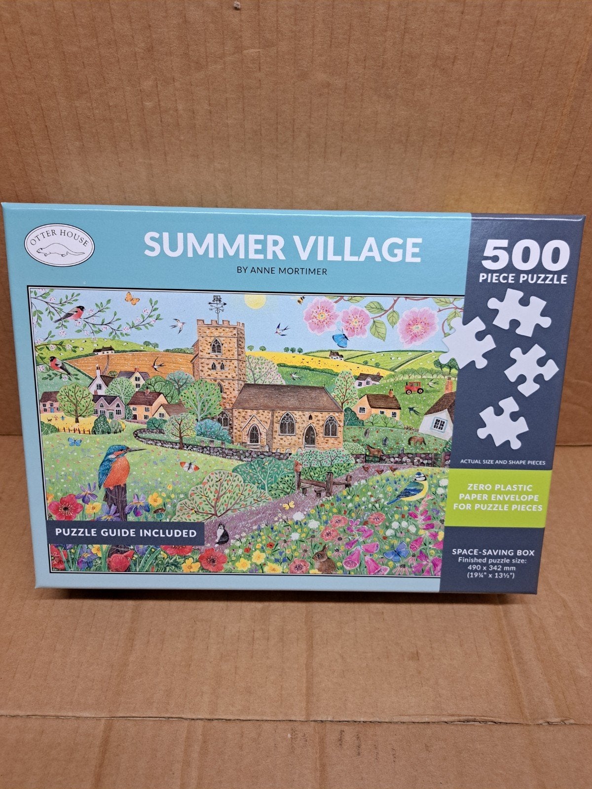 Summer Village 500 stukjes legpuzzel - Otter House, Ophalen of Verzenden, 500 t/m 1500 stukjes, Nieuw, Legpuzzel